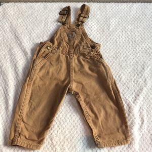Carhartt Cotton Canvas Overall 12-18 months